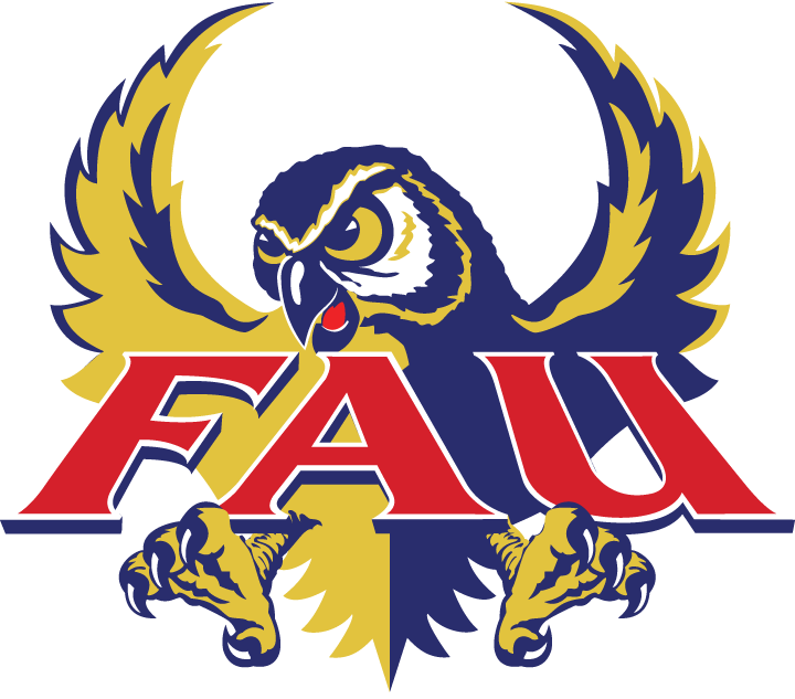 Florida Atlantic Owls 1994-2004 Primary Logo iron on transfers for T-shirts